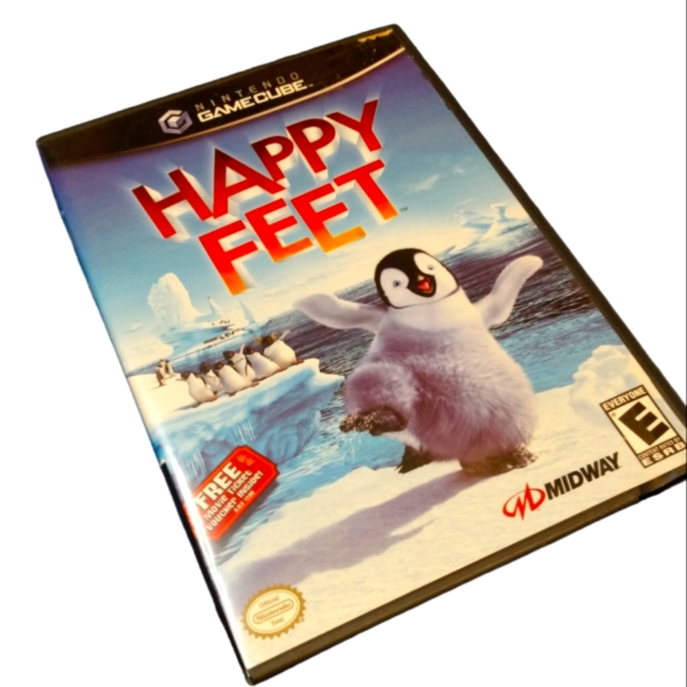 Nintendo GameCube‎ Happy Feet Game/ Tested